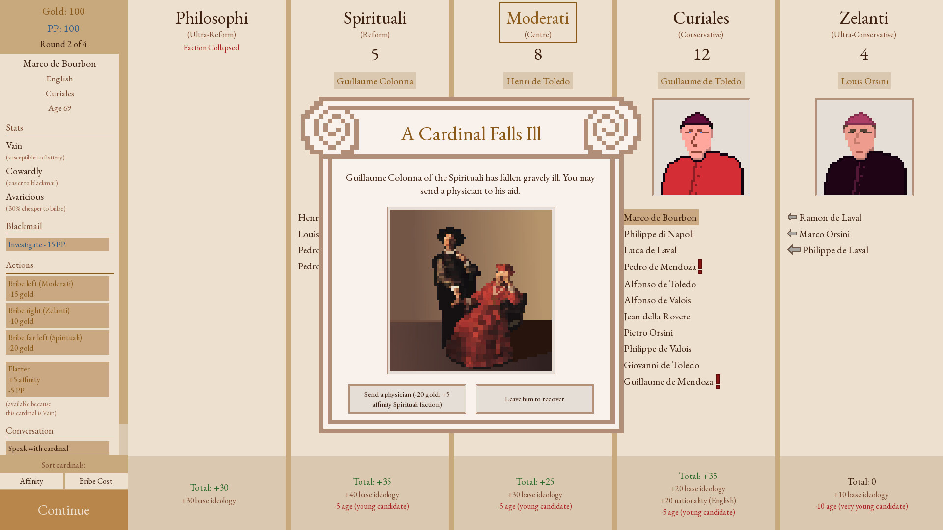 Papabile screenshot