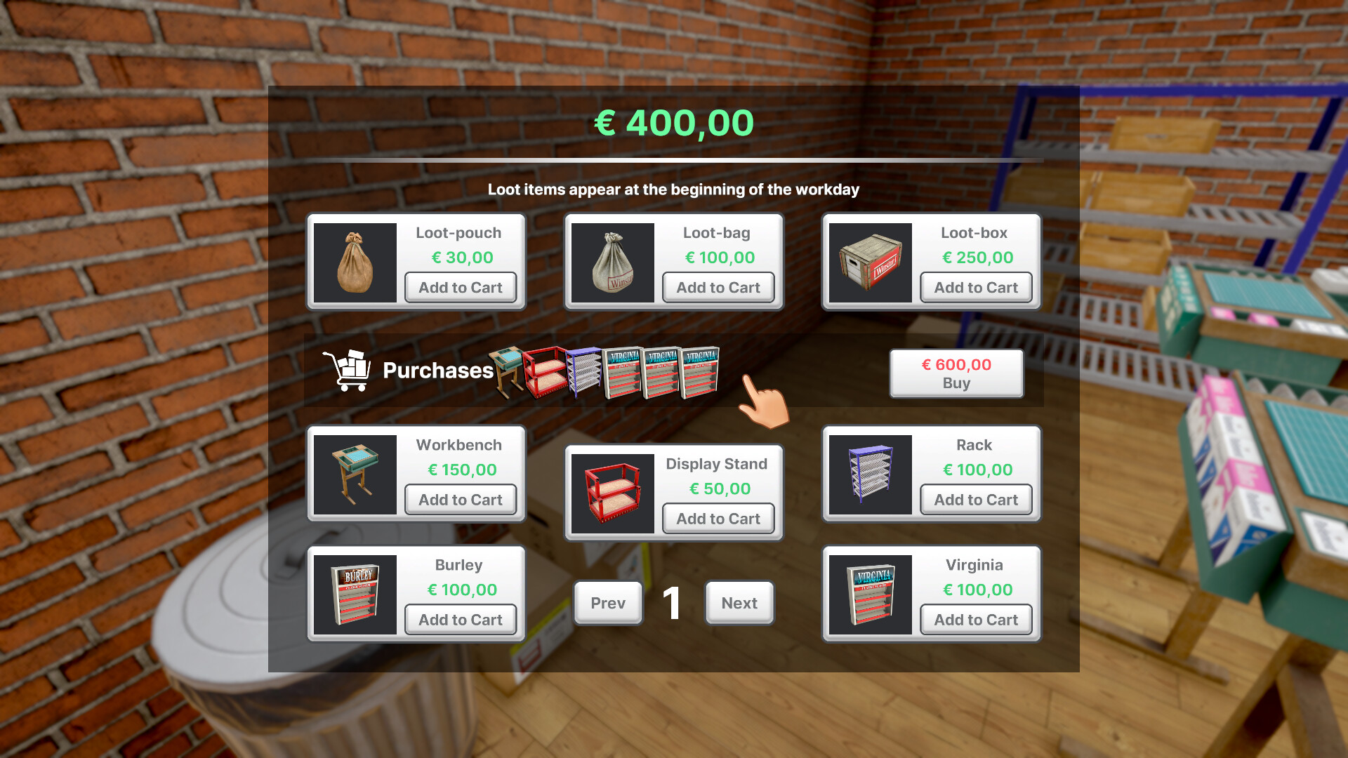 Nicotine Merchant Simulator™ screenshot 6