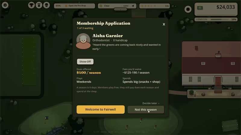 Fairwell: A Cozy Golf Revival video 2