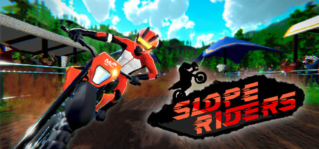Slope Riders - A Motorbike Escapade — Steam game cover