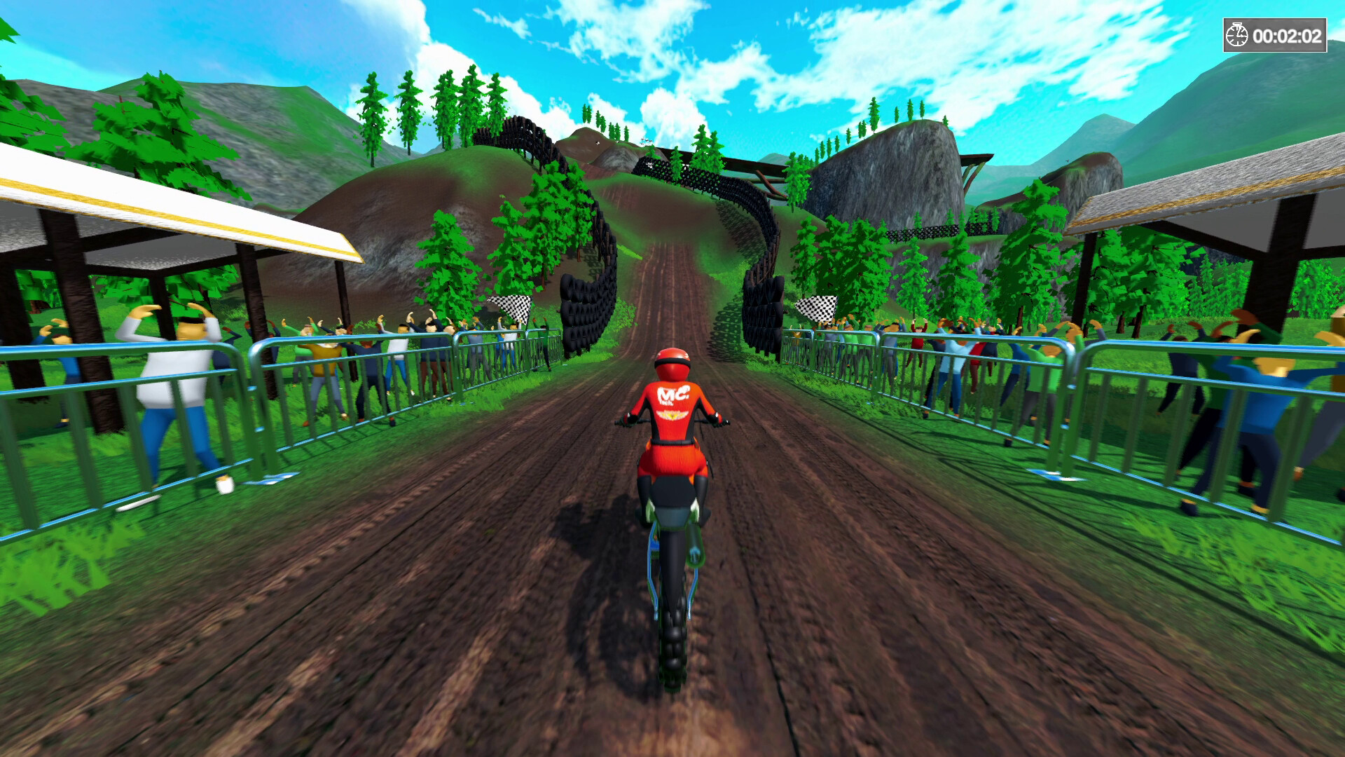 Slope Riders - A Motorbike Escapade screenshot 1