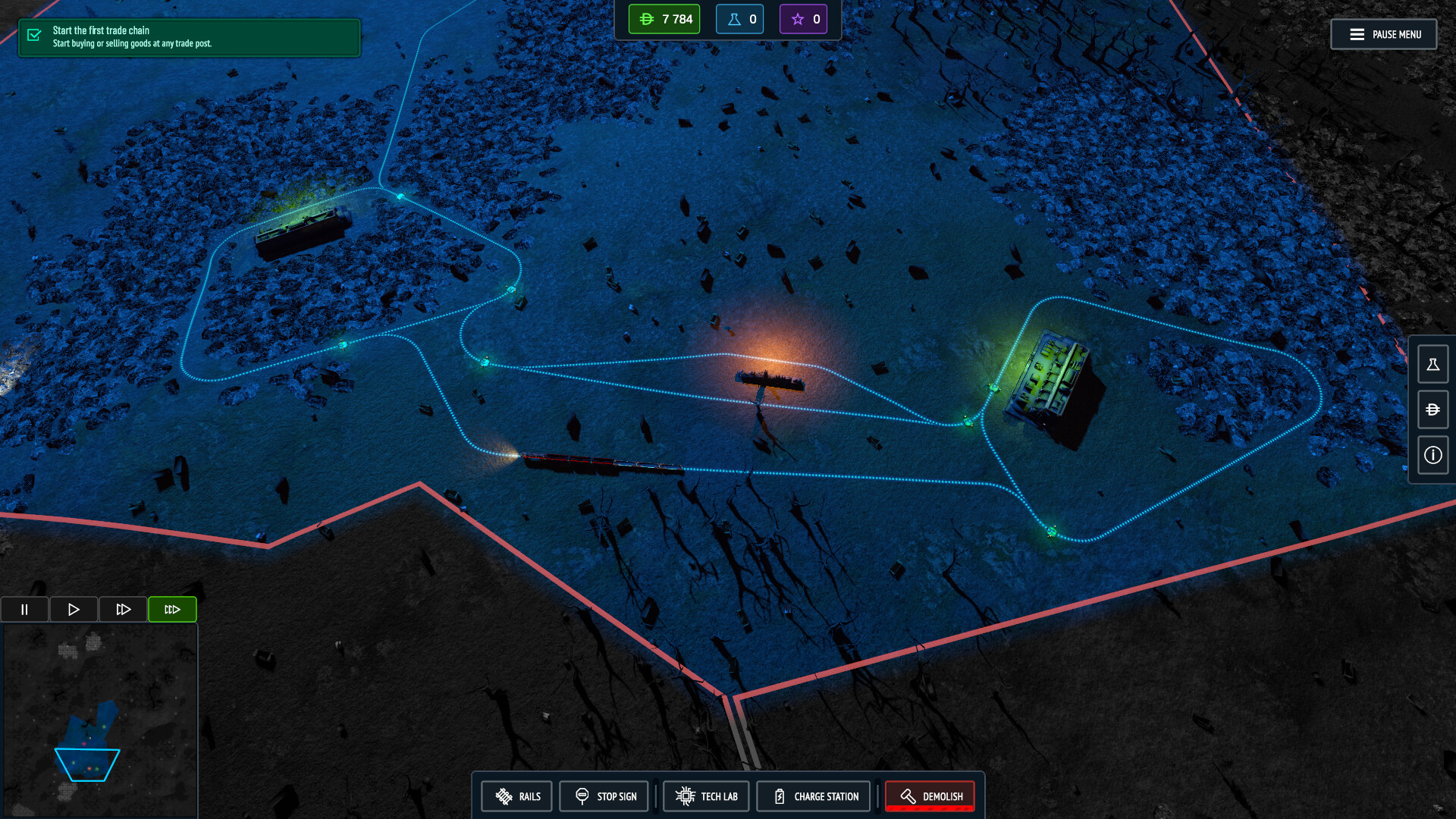 Cargo Protocol: Cyberpunk Trains screenshot 5