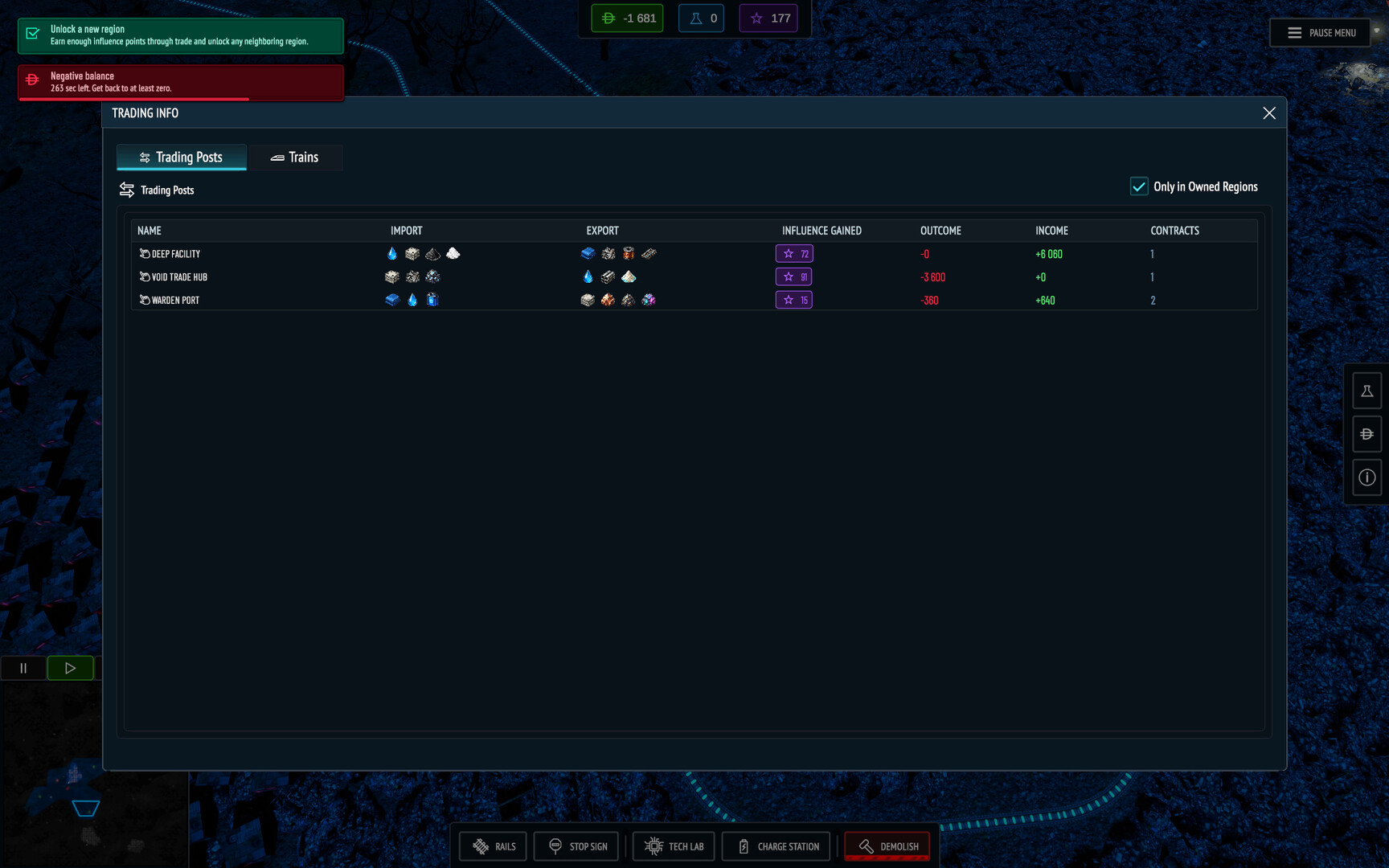 Cargo Protocol: Cyberpunk Trains screenshot 6