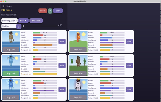 Monster Breeder スクリーンショット 5