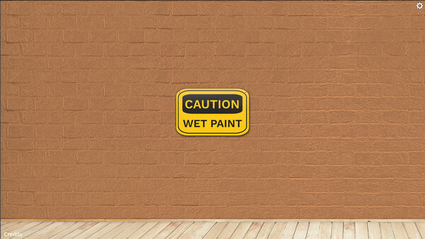 CAUTION WET PAINT