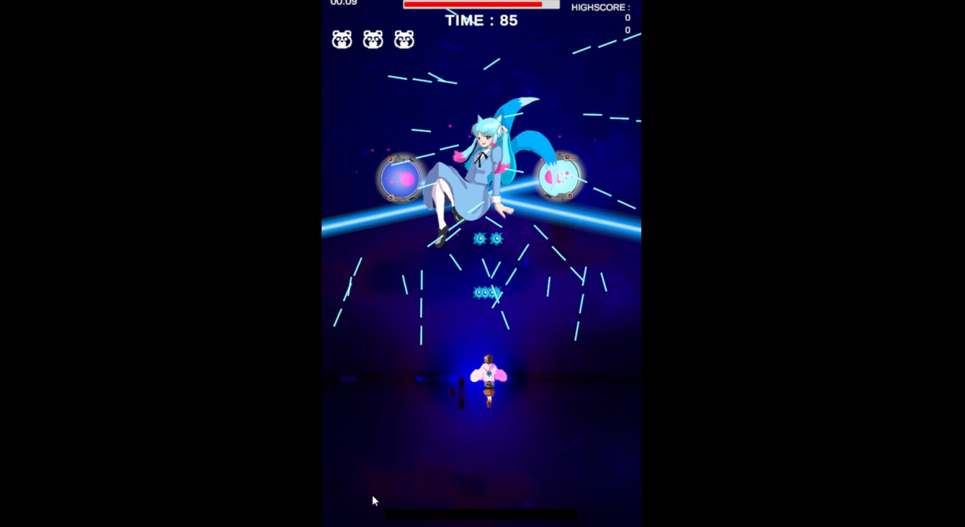 KON-PON SHMUP -Shapeshifter Showdown- Demo screenshot 1