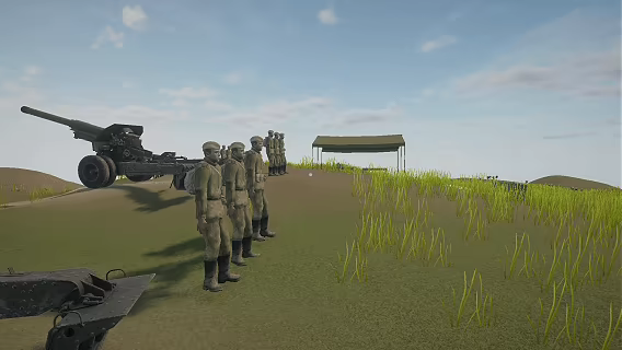 Steel Fall: Field Artillery Simulator video 2