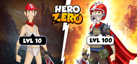 Steam header art for Hero Zero