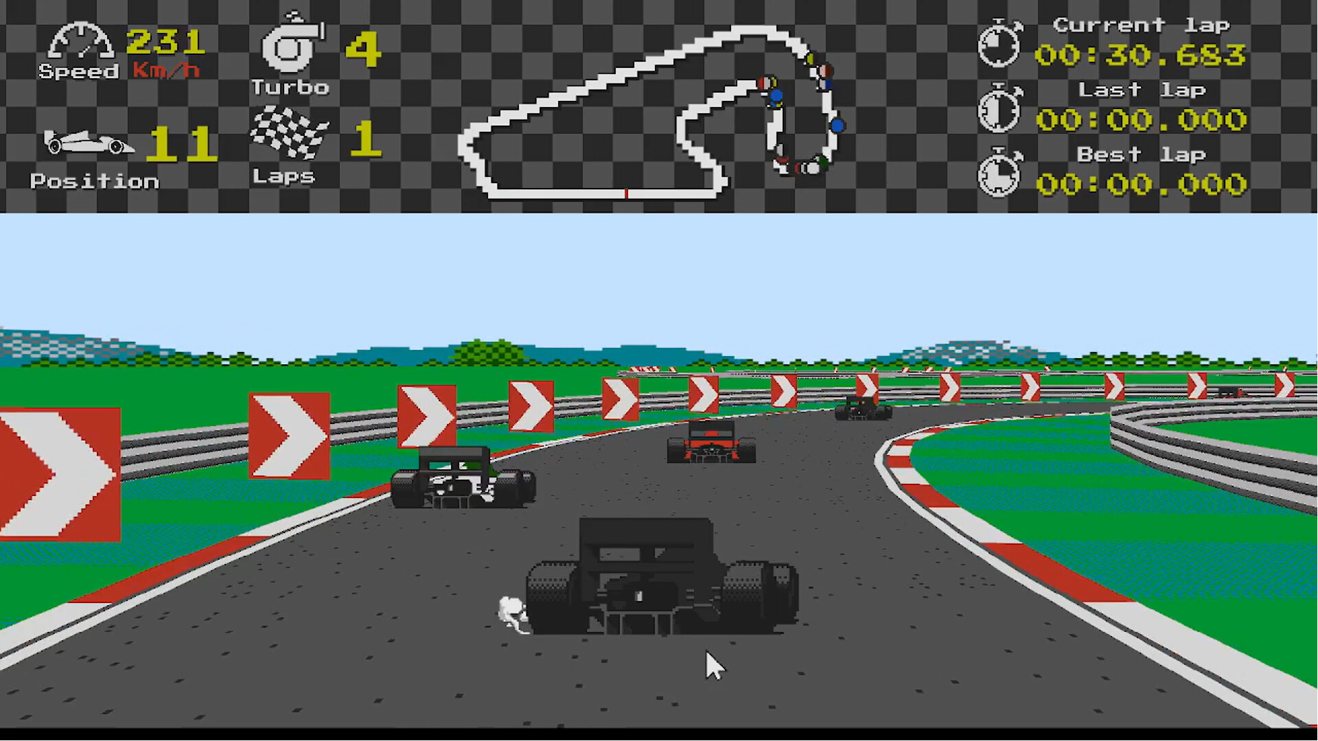 Arcade 80's Racing screenshot #1