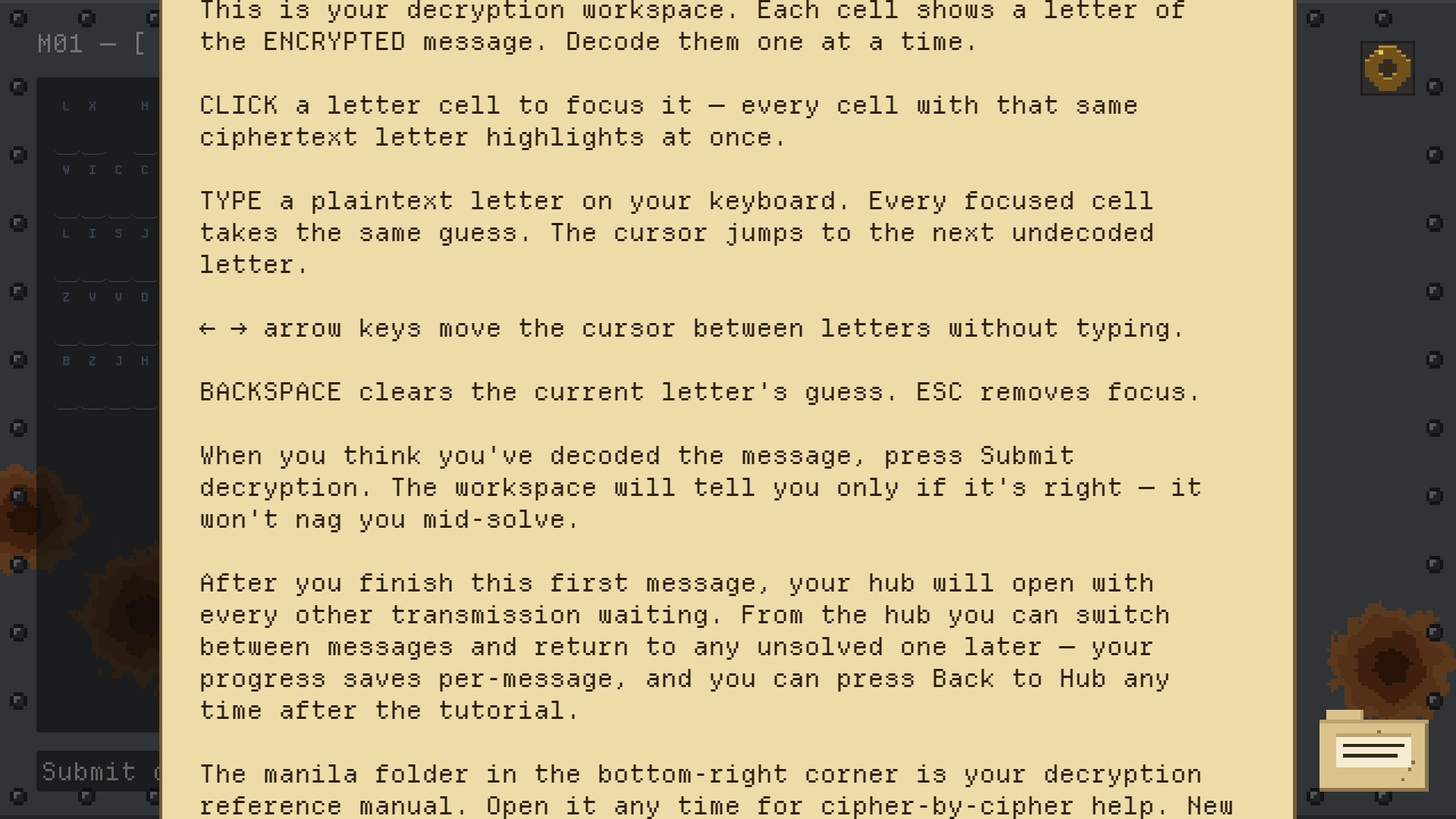 Null Cipher screenshot #2