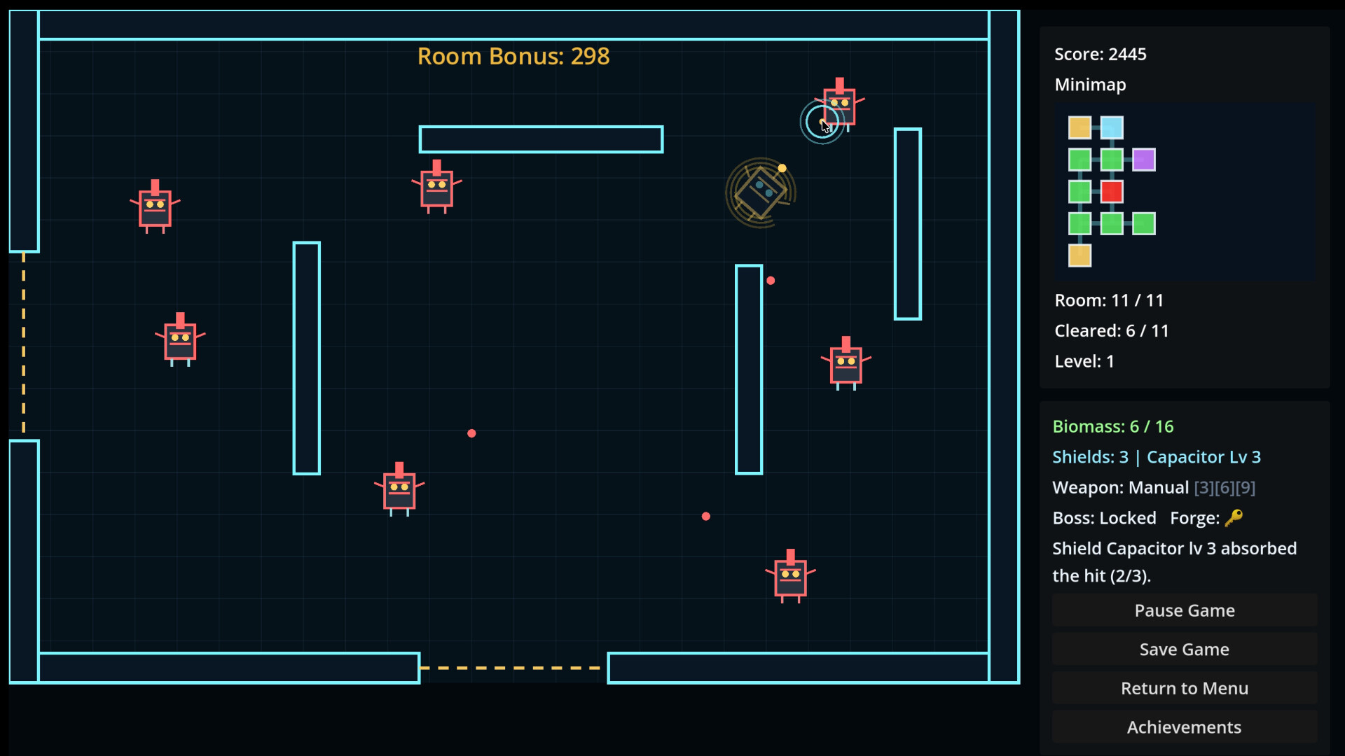 Retro Robot Rescue screenshot