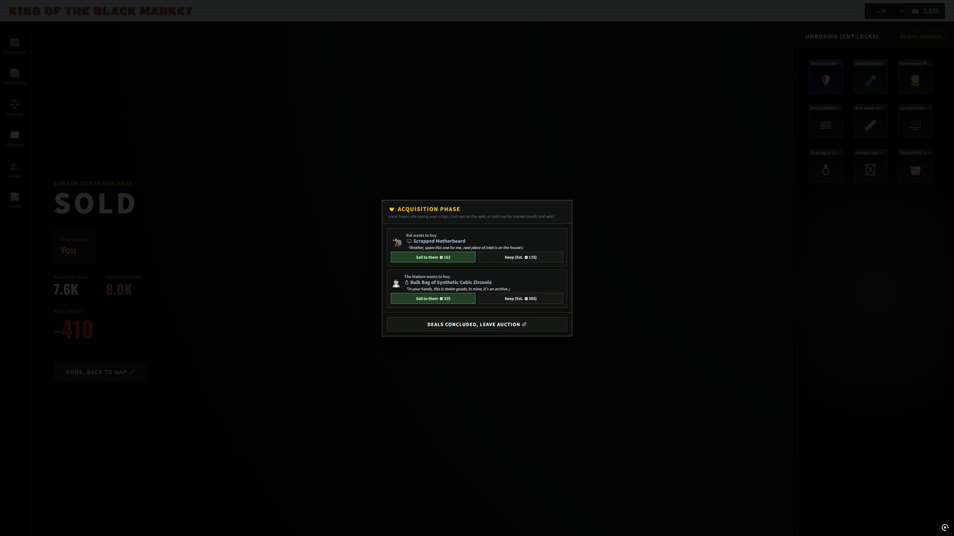 King of the Black Market screenshot 5