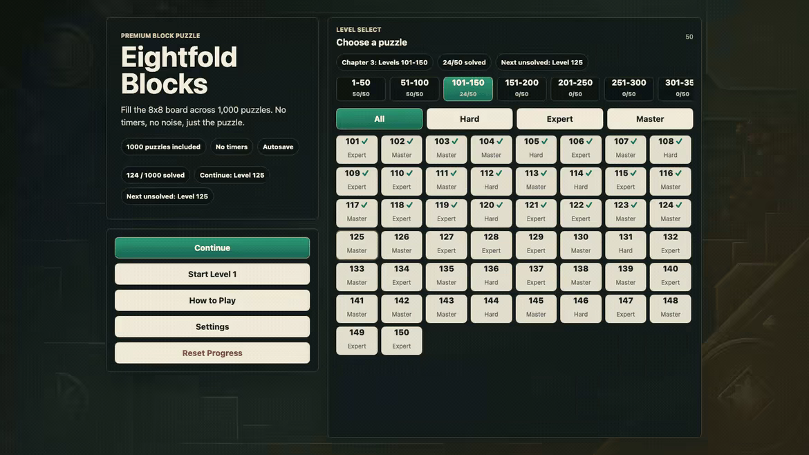 Eightfold Blocks video 3