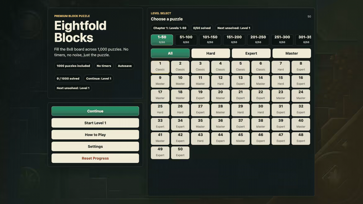 Eightfold Blocks video 5