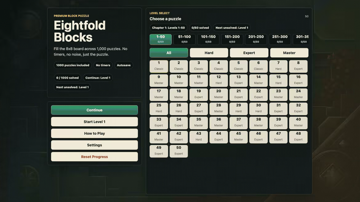 Eightfold Blocks video 4