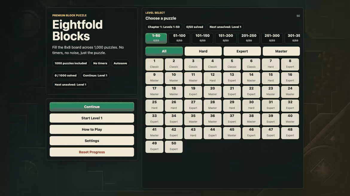 Eightfold Blocks video 2