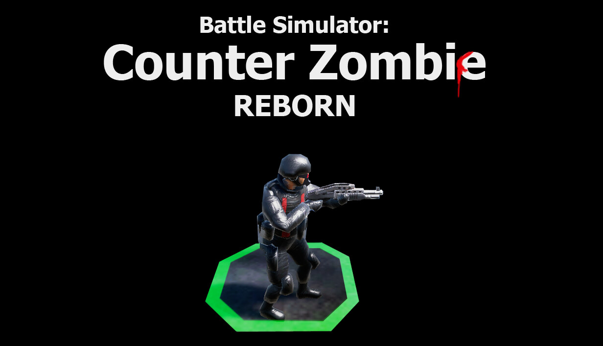 Battle Simulator: Counter Zombie REBORN cover art