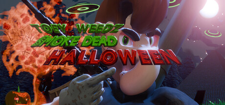 Toey Weedz Smoke Dead Halloween(アクション・シューティング、開発: Tobias Alexander Knobloch)のヘッダー画像