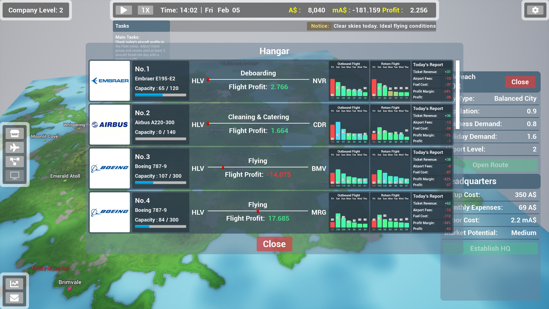 Skyline Airways screenshot 6