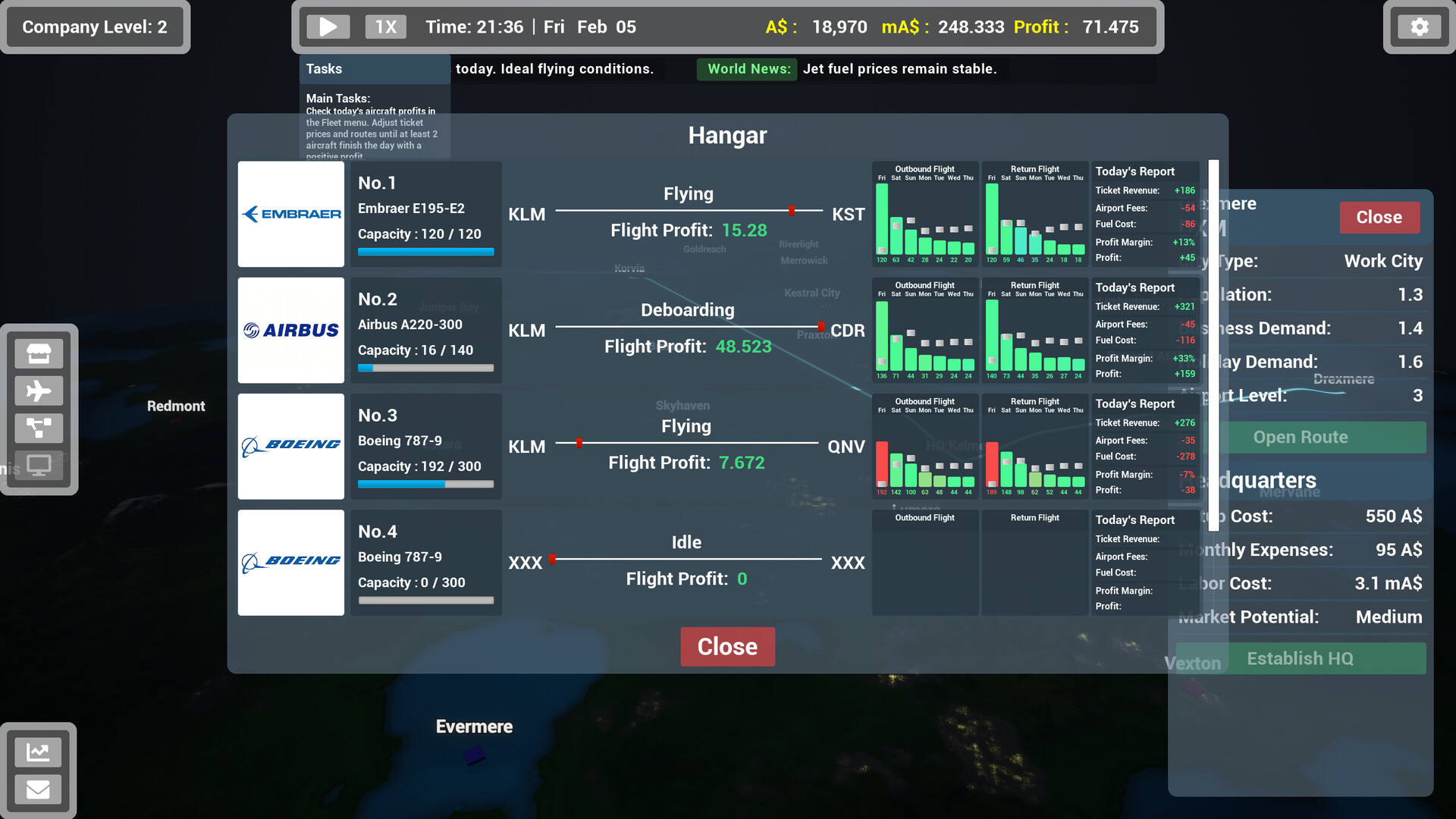 Skyline Airways screenshot 3