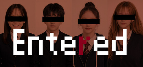 Entered header art