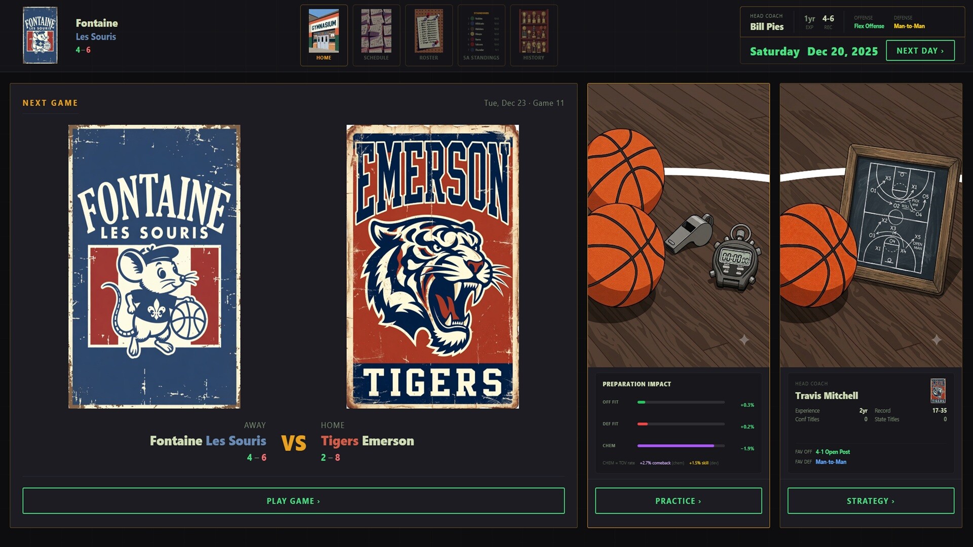 American High School Basketball Dynasty