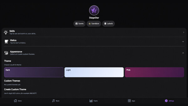 StageStar screenshot 2