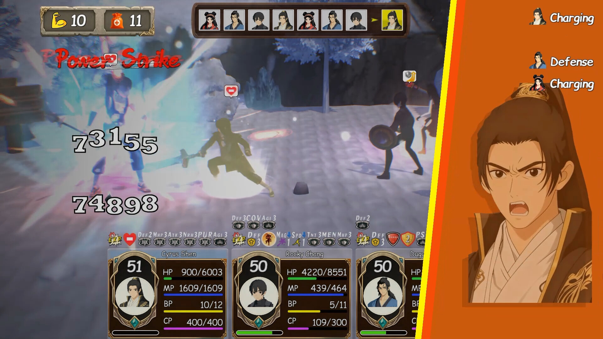 Legend of Azure Peak : Wuxia Heroes screenshot 2
