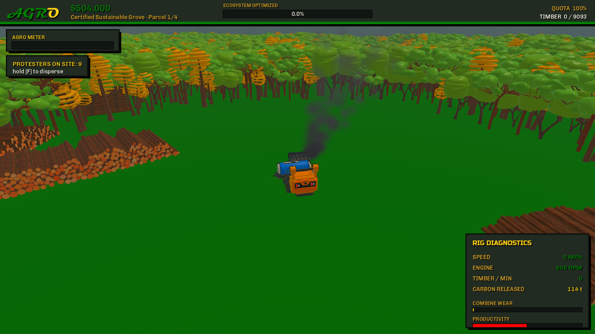 EVIL Agribusiness Simulator screenshot 5