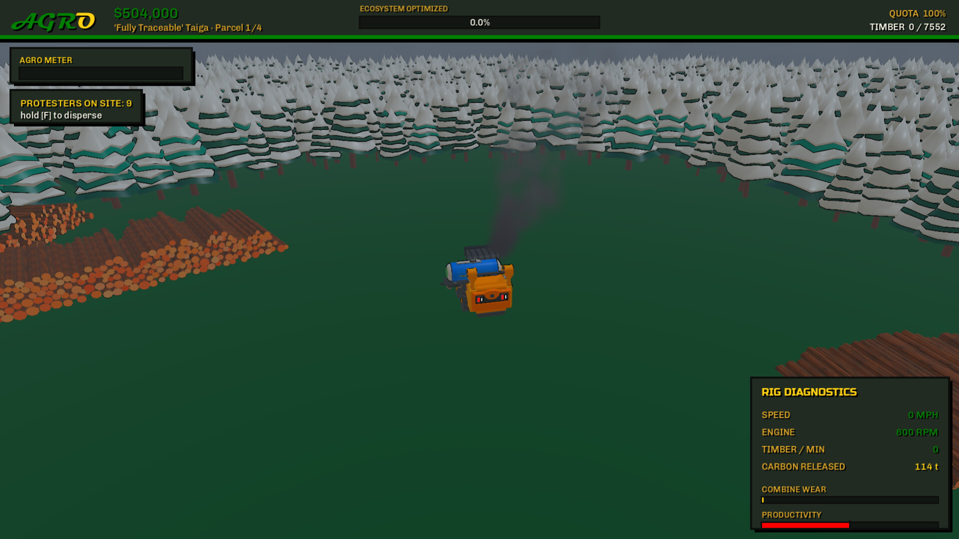 EVIL Agribusiness Simulator screenshot 3