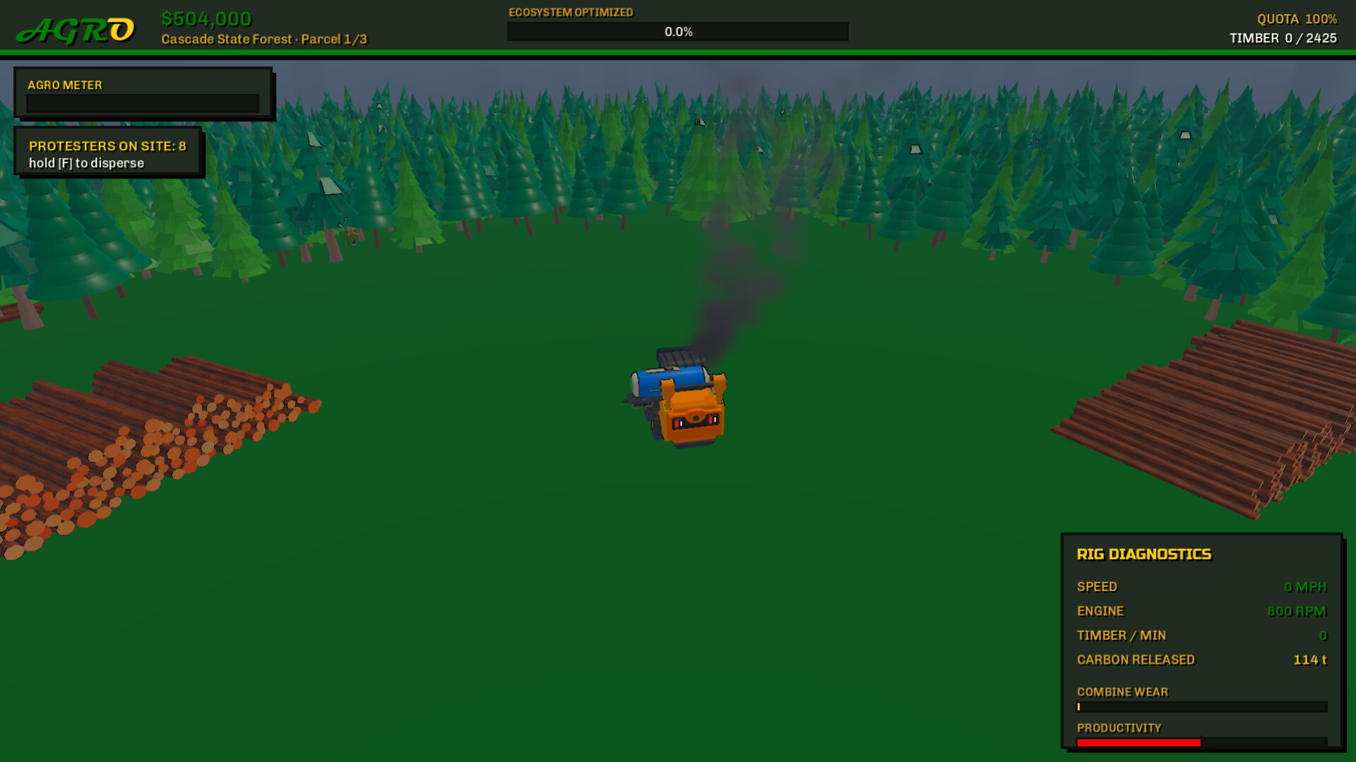EVIL Agribusiness Simulator screenshot 9