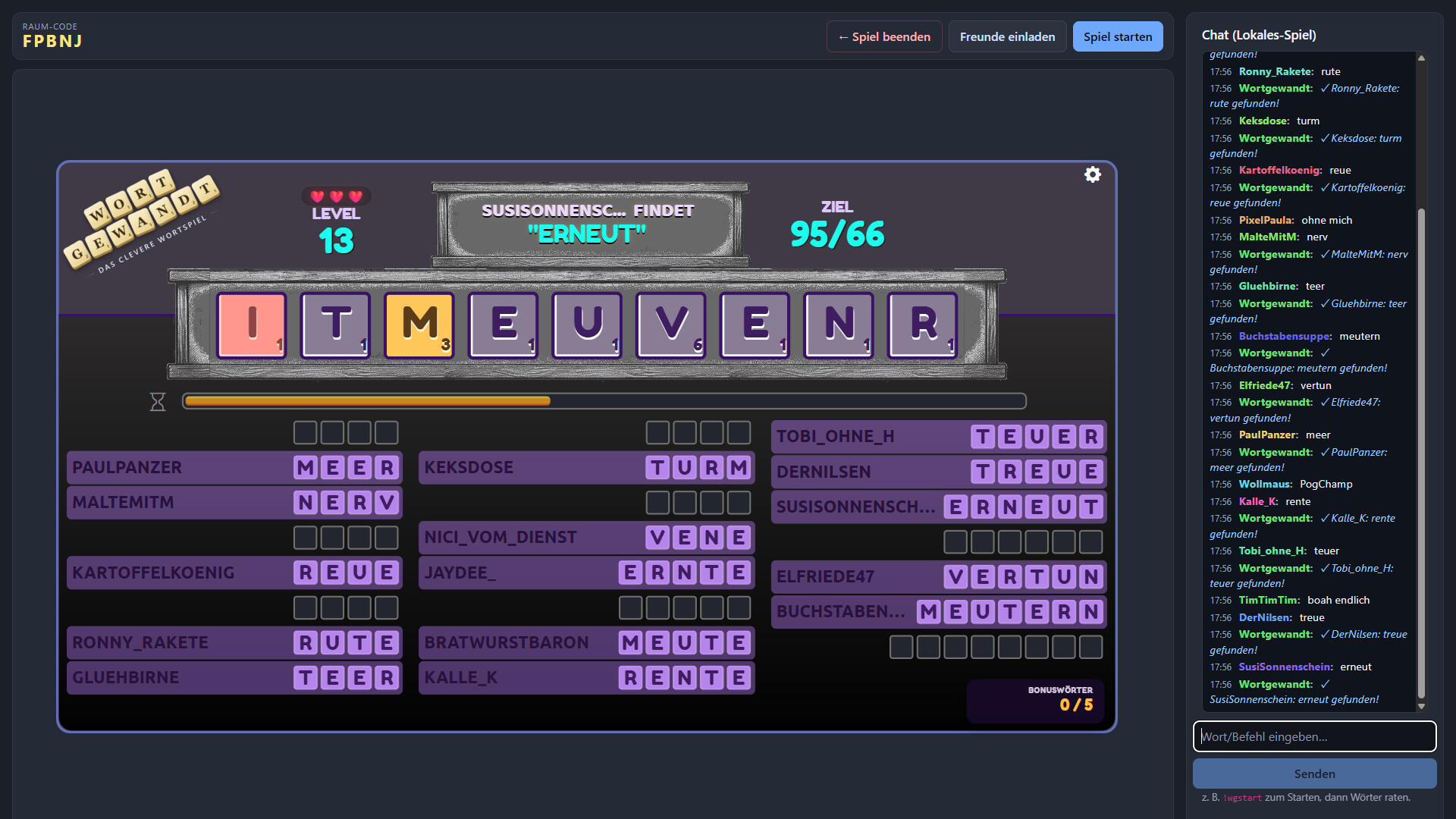 Wortgewandt screenshot 2