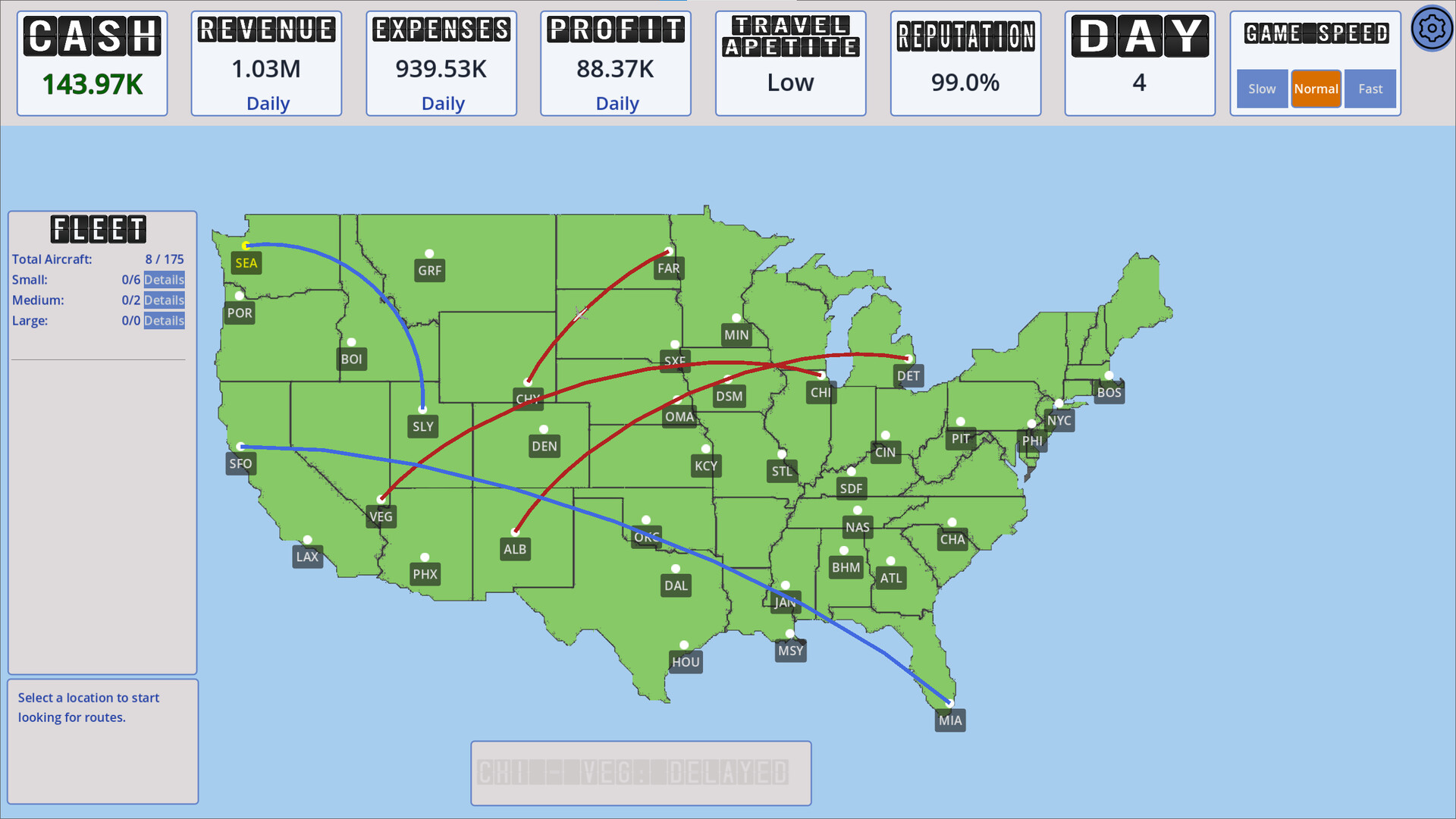 Simple Airline Sim screenshot #3