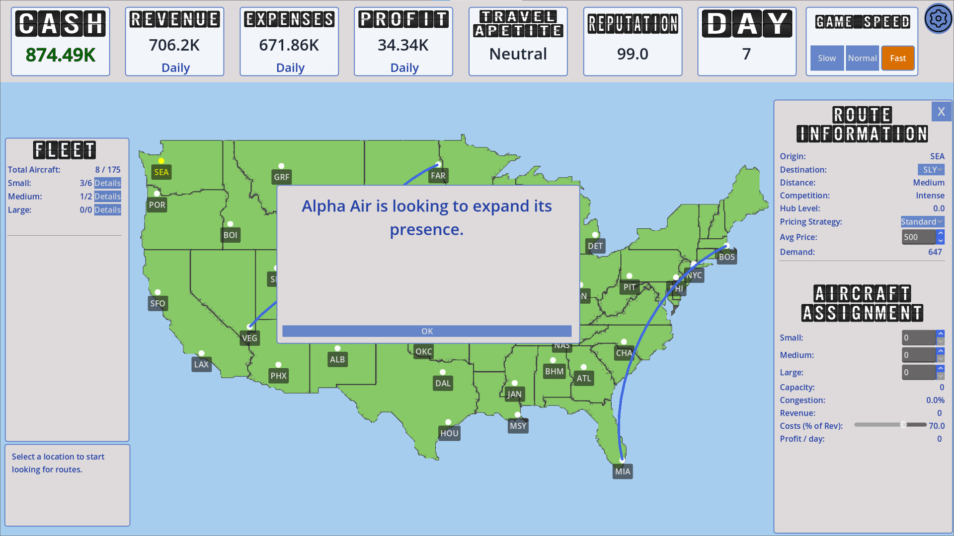Simple Airline Sim screenshot 4