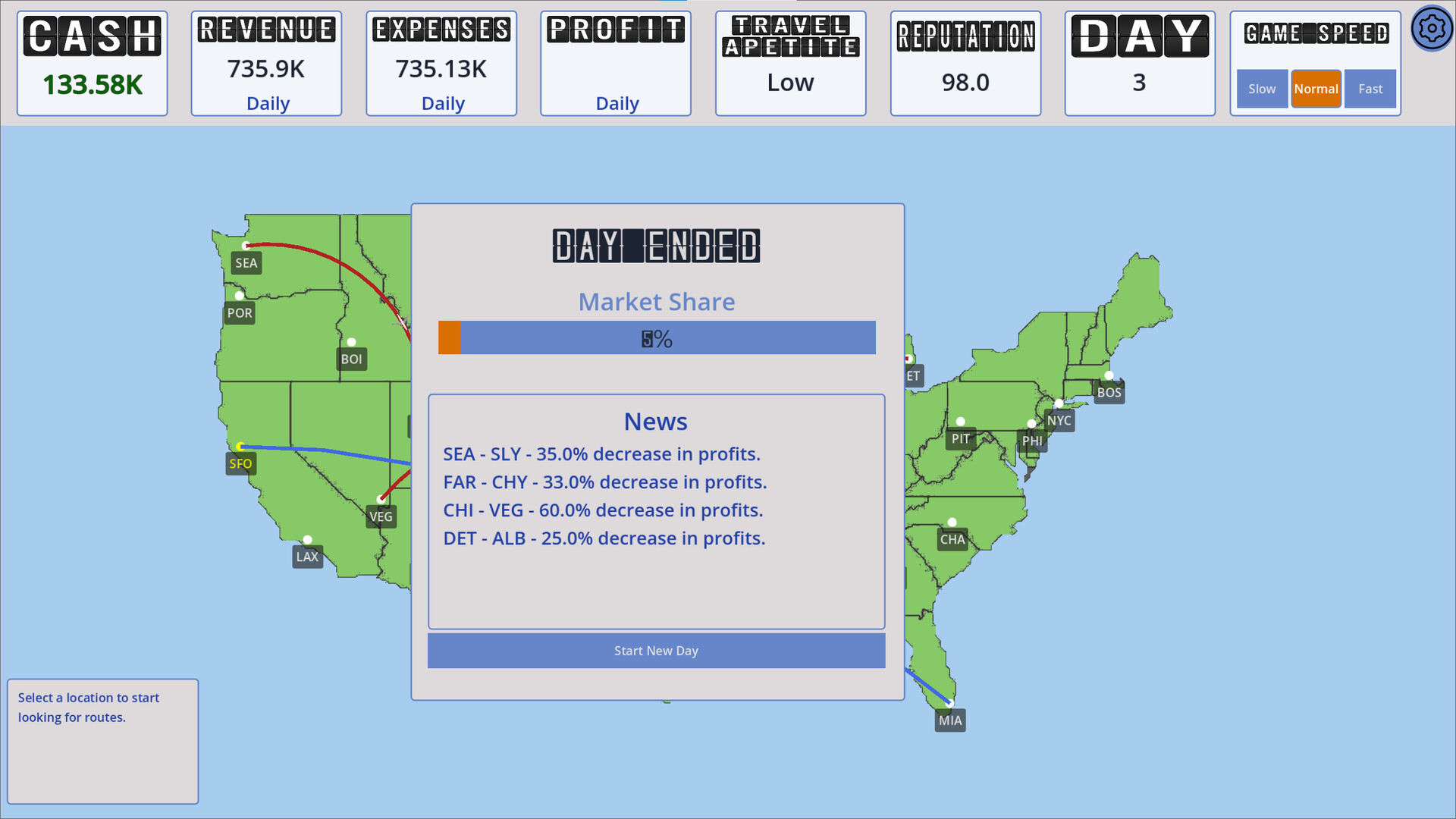 Simple Airline Sim screenshot 2
