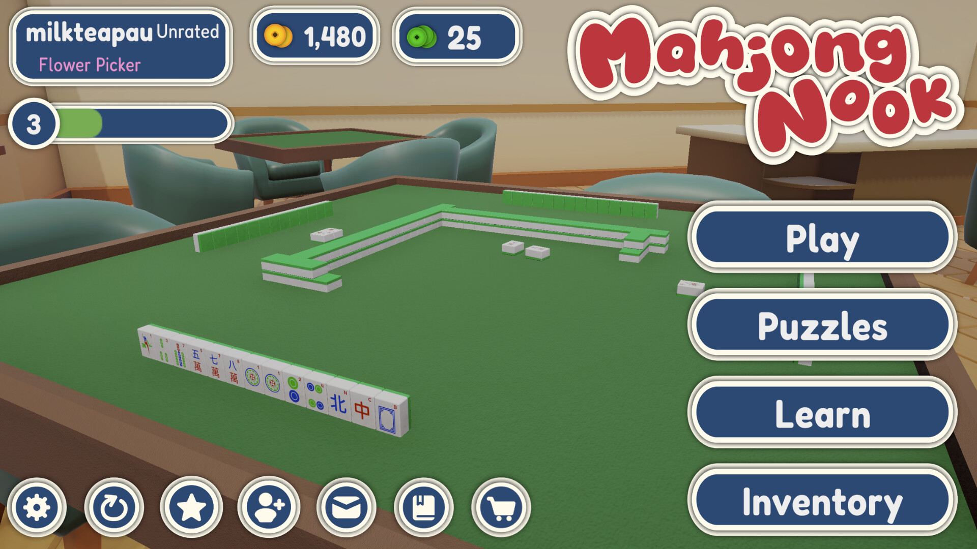 Mahjong Nook screenshot 1