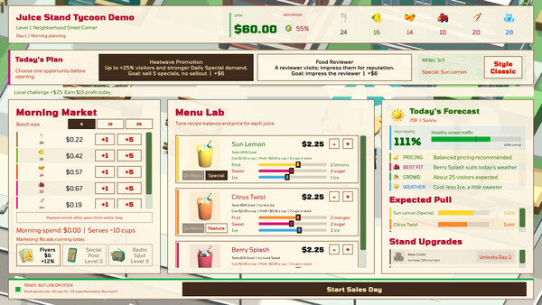 Juice Stand Tycoon screenshot 3