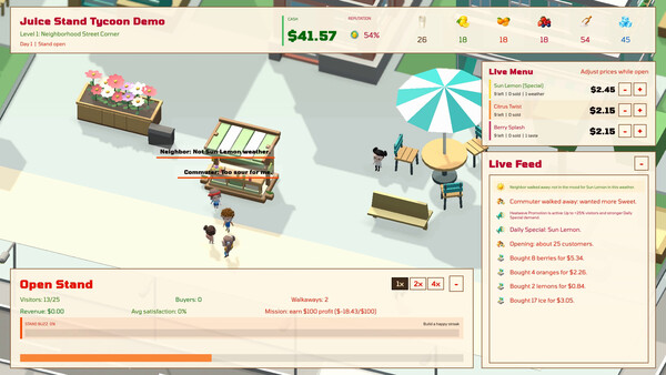 Juice Stand Tycoon screenshot 2