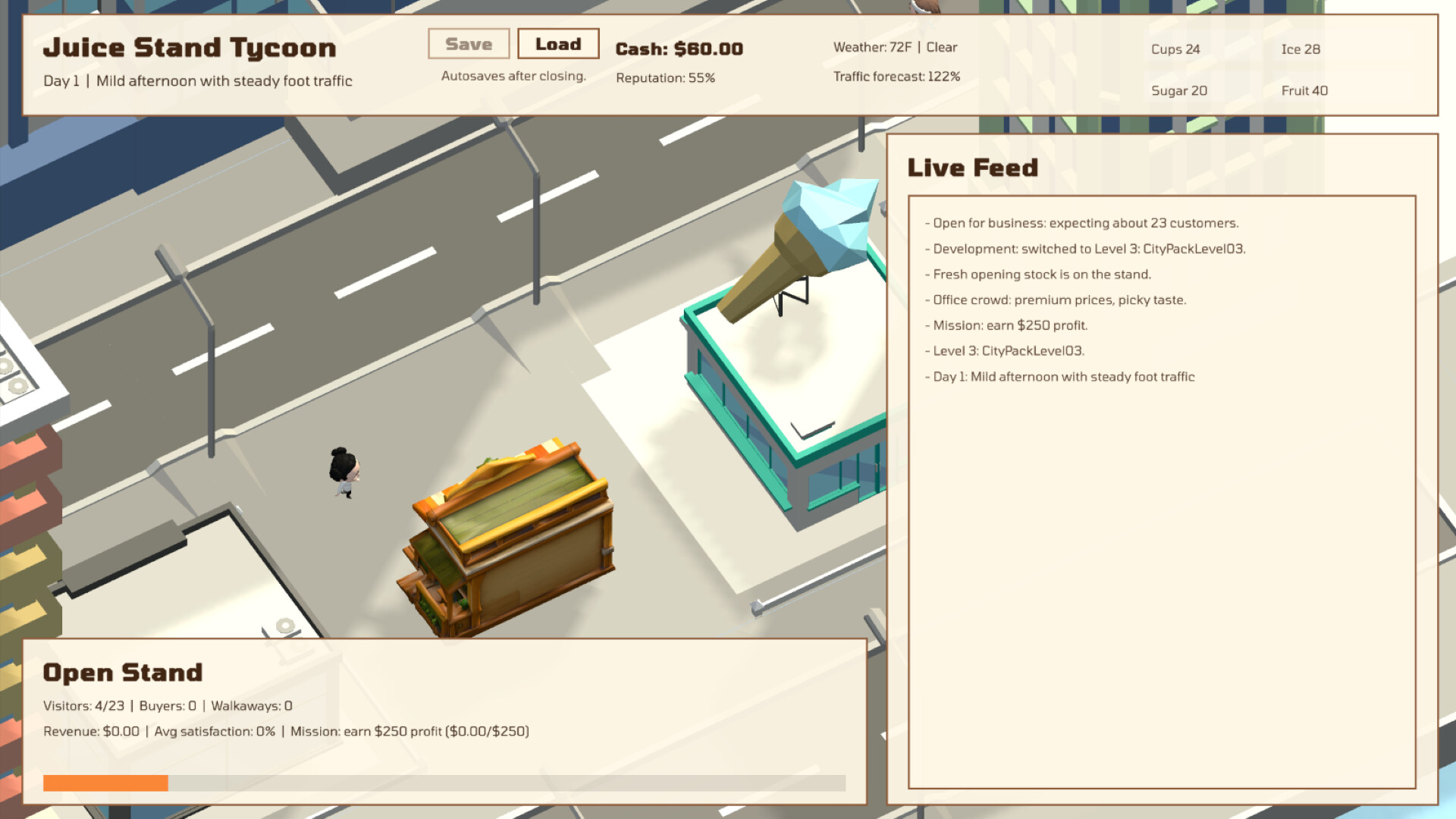 Juice Stand Tycoon screenshot 1