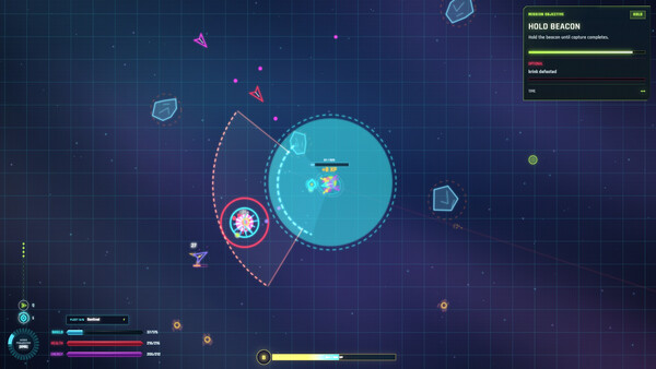 Vectorfall Screenshot