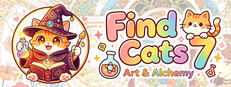Find Cats 7 Art & Alchemy cover