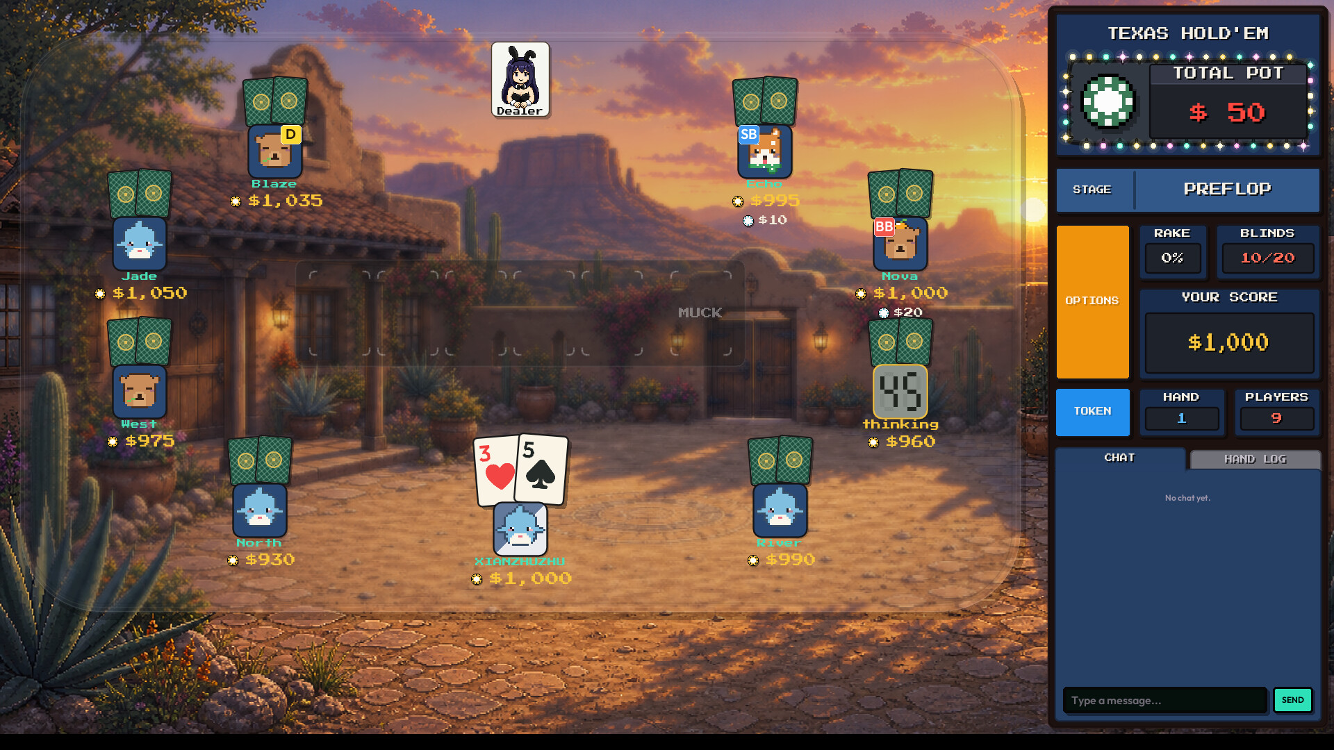 Pixel Texas Hold'em screenshot 9