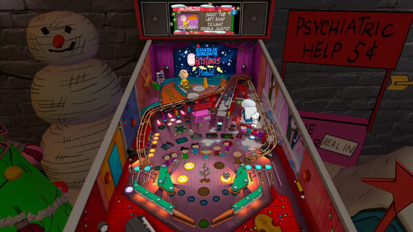 Captura 2 de Pinball FX VR - A Charlie Brown Christmas™ Pinball