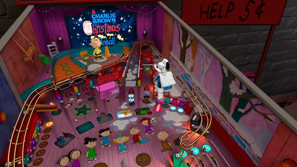 Captura 4 de Pinball FX VR - A Charlie Brown Christmas™ Pinball