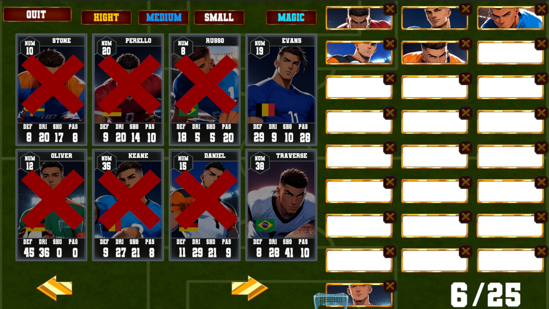 FootBall Card Battle screenshot 2