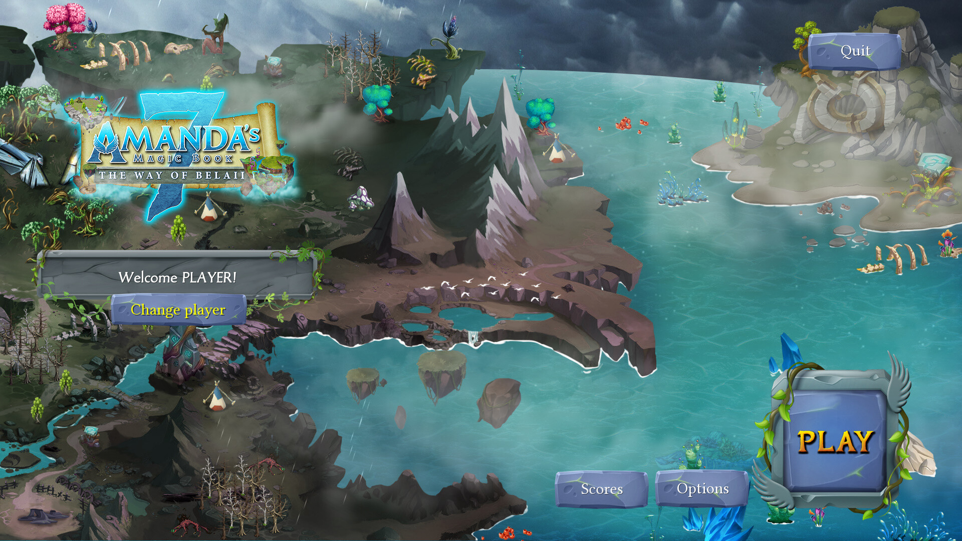 Amanda's Magic Book 7: The Way of Belaii – Screenshot 2