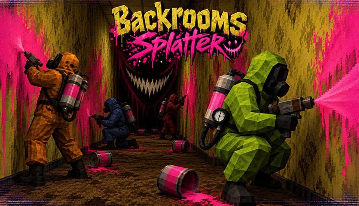 Backrooms: Splatter cover art
