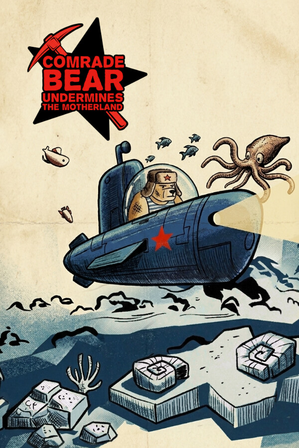 Capa de Camarada Urso Mina a Mãe Pátria