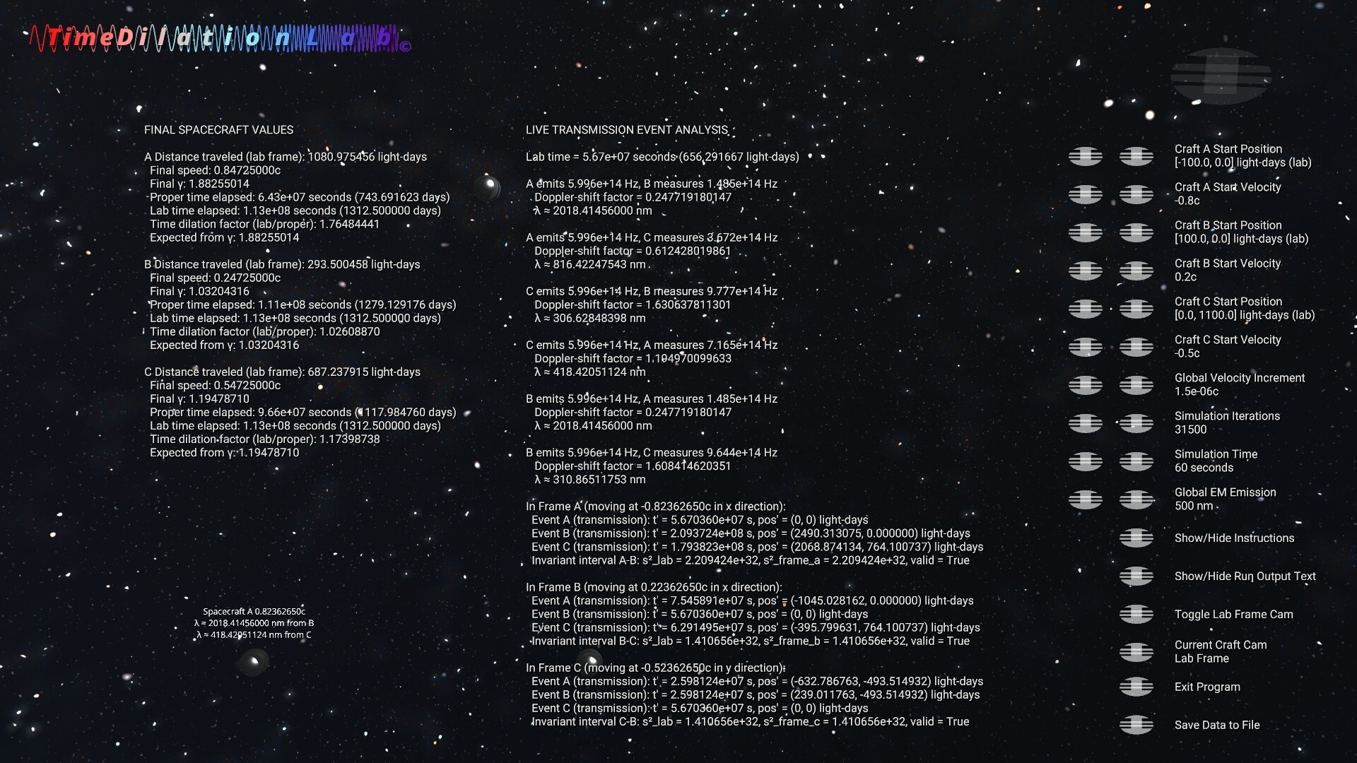 Time Dilation Lab screenshot 4