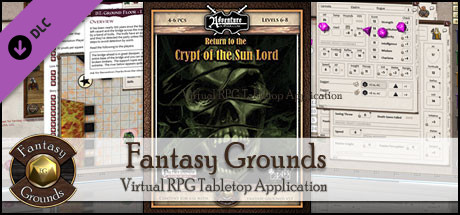 Fantasy Grounds - 3.5E/PFRPG: A24: Return to the Crypt of the Sun Lord Header Image